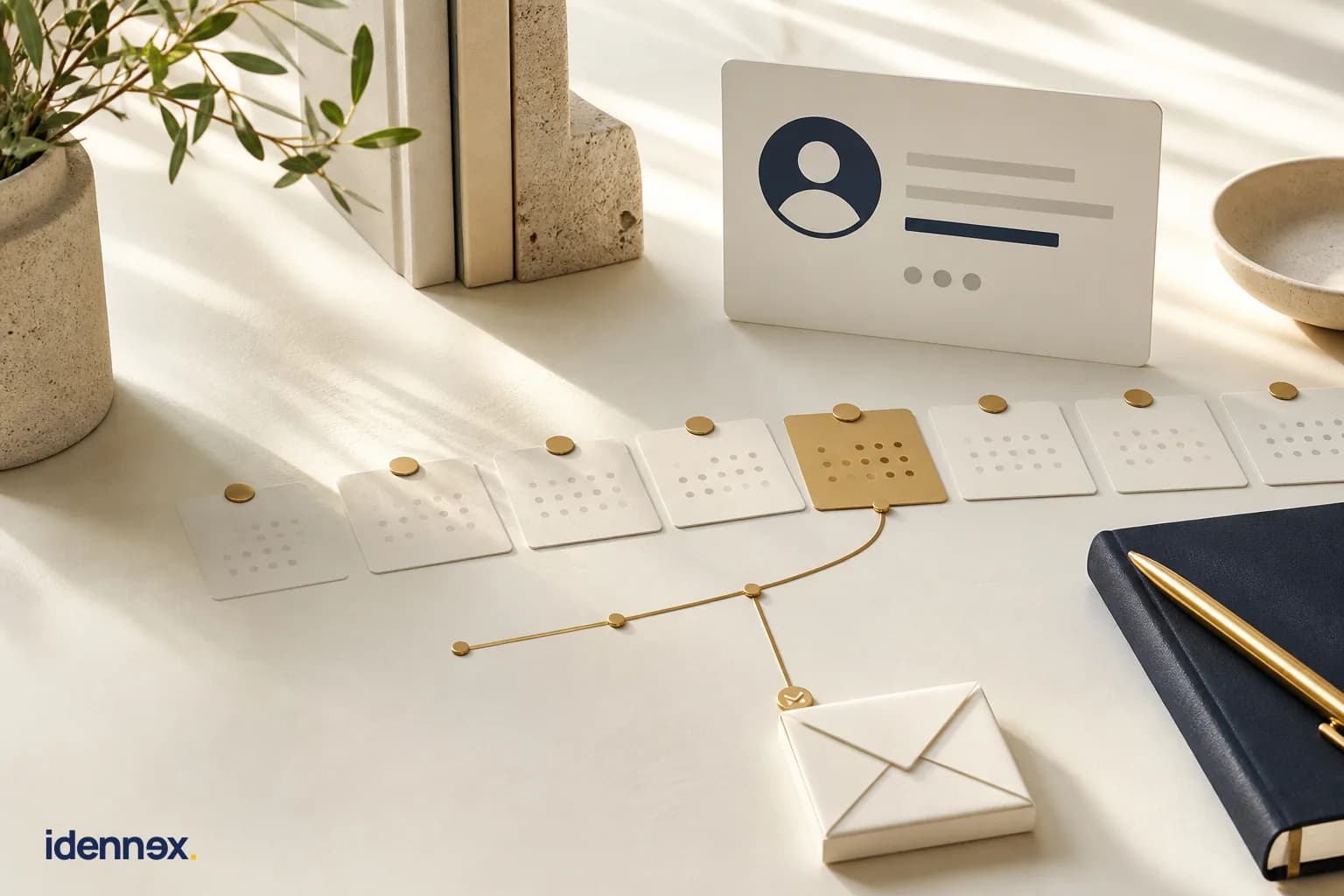 A precise B2B outreach path aligned with the right professional moment