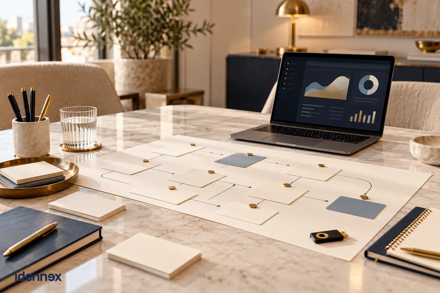 A discovery workshop mapping the first workflow for a custom platform